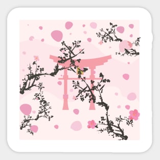 Cherry blossom Sticker